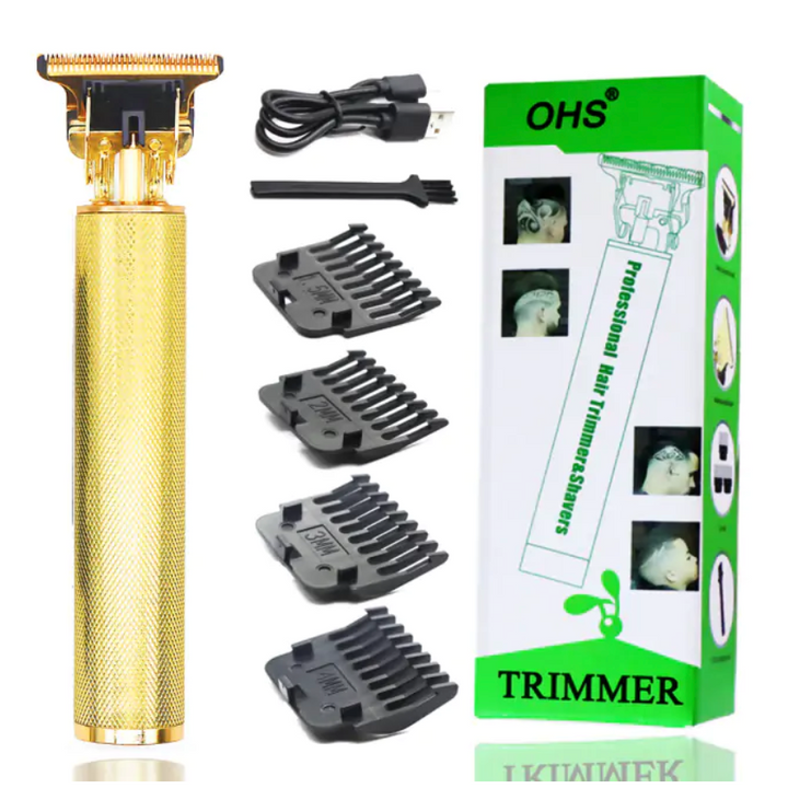 USB Vintage Electric Hair Trimmer Professional - Grow Nature